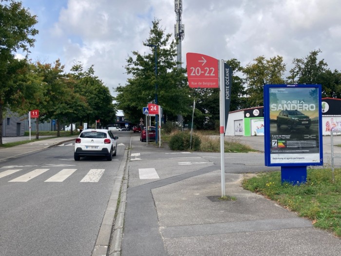 Panneaux d'affichage 2m² Auray