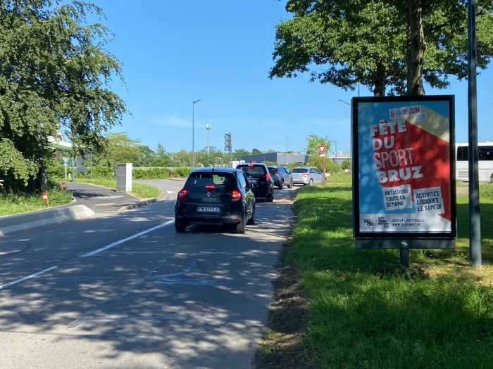 Panneau d'affichage 2m² Bruz
